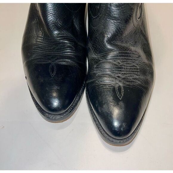 LAREDO 6691 MEN'S SIZE 12 D LEATHER UPPER COWBOY WESTERN BOOTS-POINTED TOE - Picture 3 of 9